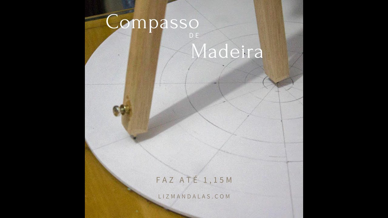 Como usar e cuidar do compasso e o gabarito para fazer mandalas