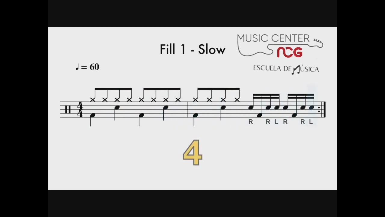 Fill 1 semicorchea lento 🎶 