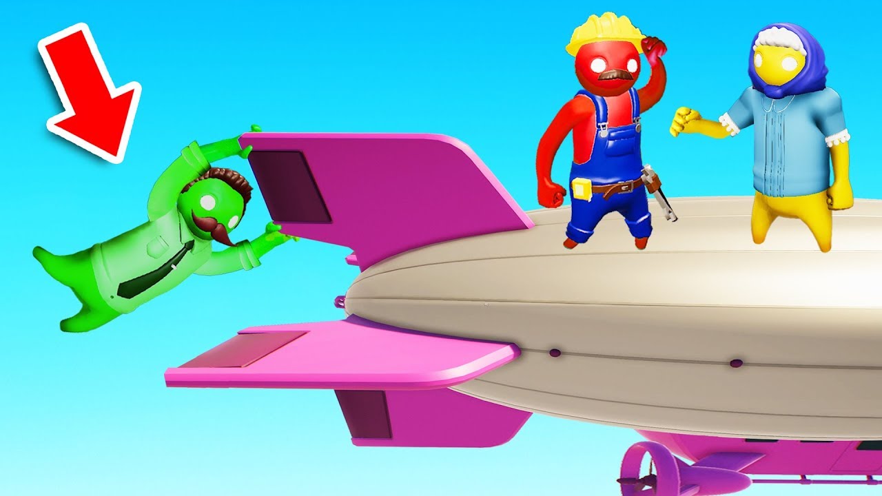 Playing HIDE & SEEK in Gang Beasts!