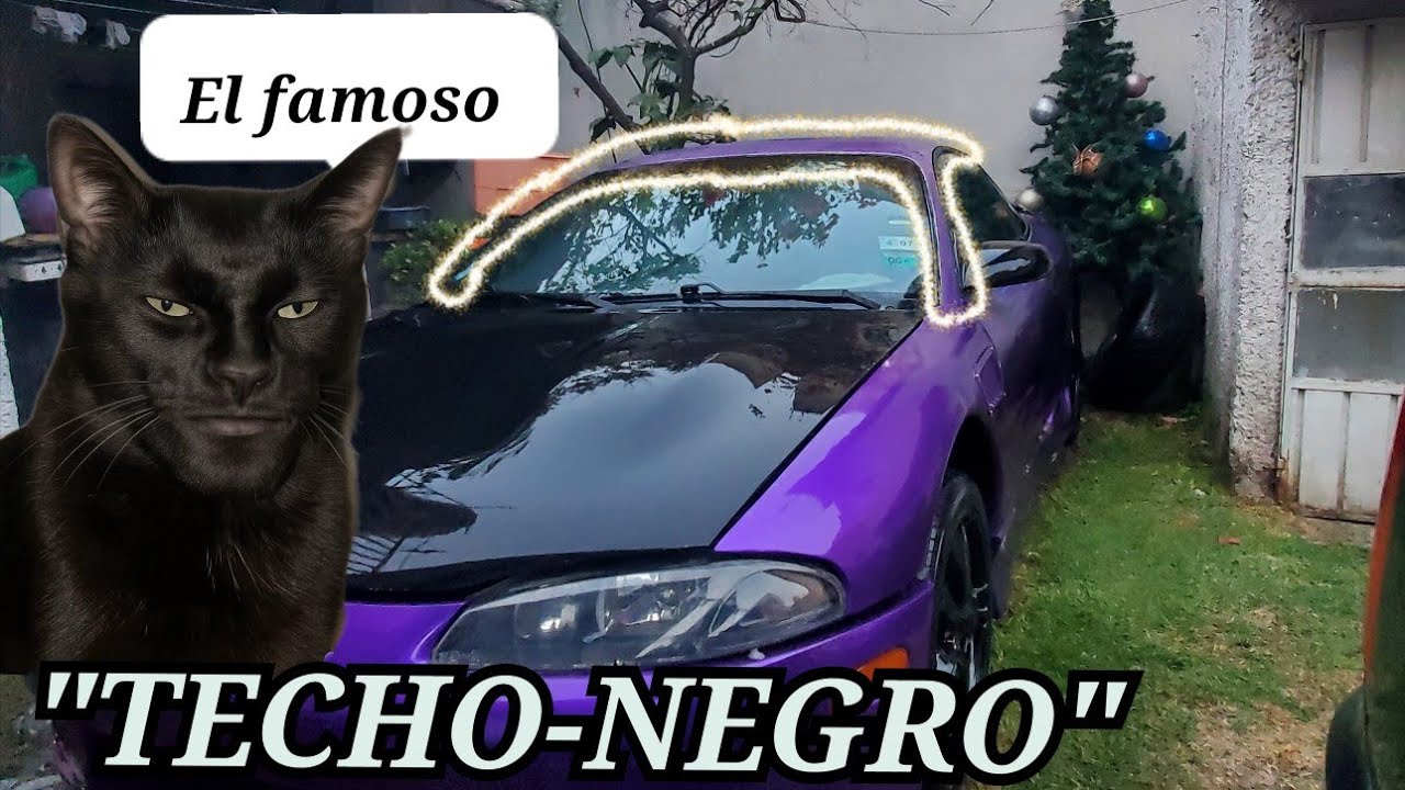PINTANDO TECHO DEL ECLIPSE | MITSUBISHI ECLIPSE 2G 