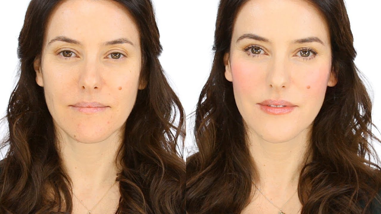 Minimal Makeup Tutorial - Rosy Flush