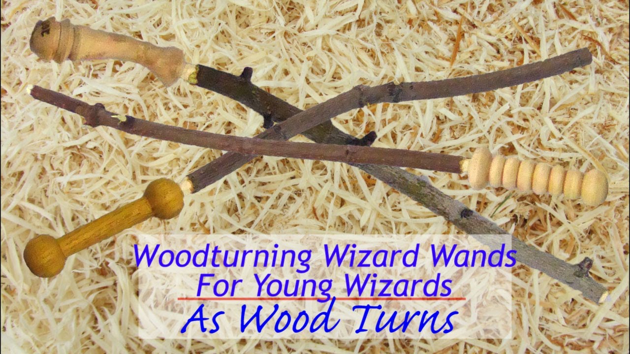 Woodturning Wizard Wands For Young Wizards