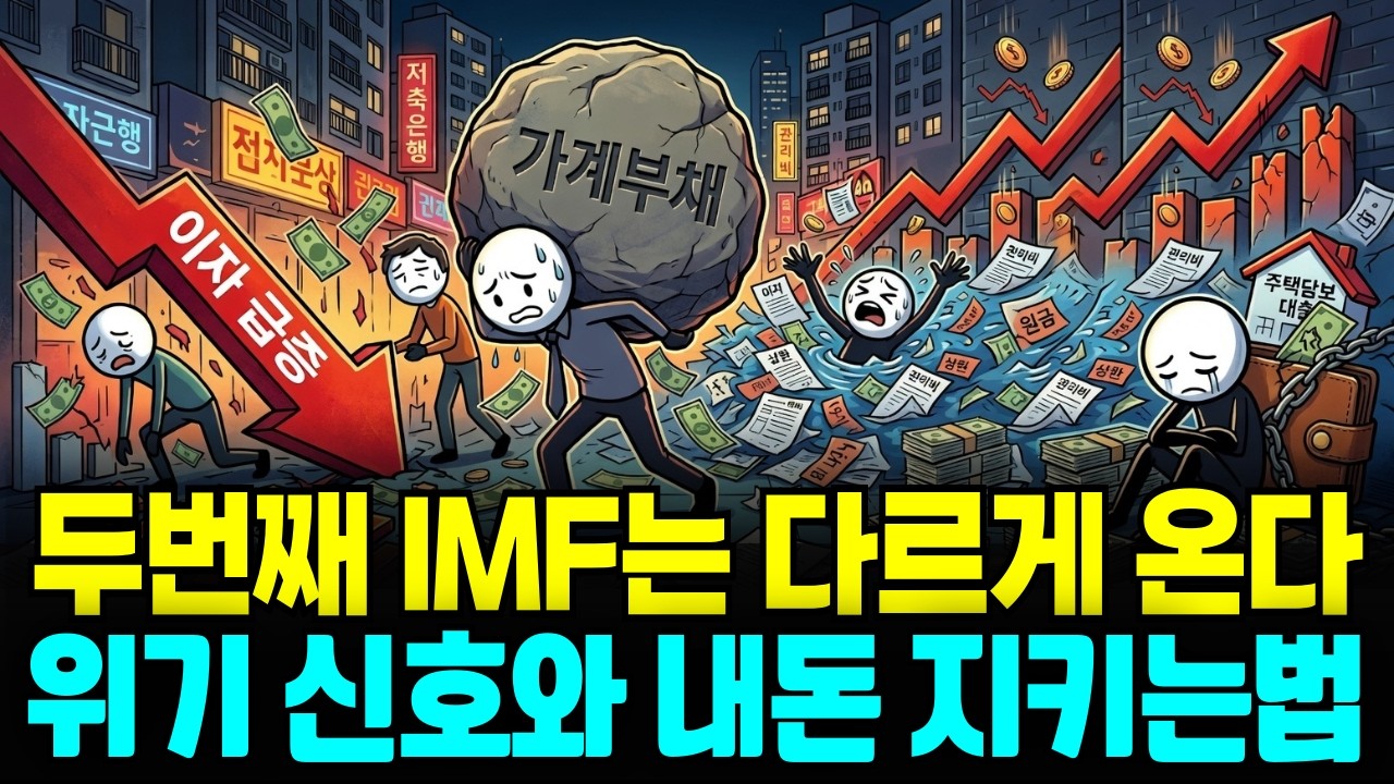 두번째 IMF는 다르게 온다, 위기 징조와 내 돈 지키는 방법