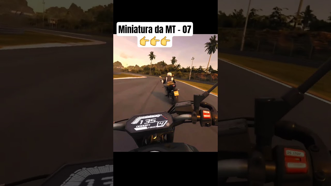 Teste Drive MT 07 POV #gameplaybr #ride5 #Playstation5 #playstationbrasil #ps5 #motovlog #mt07