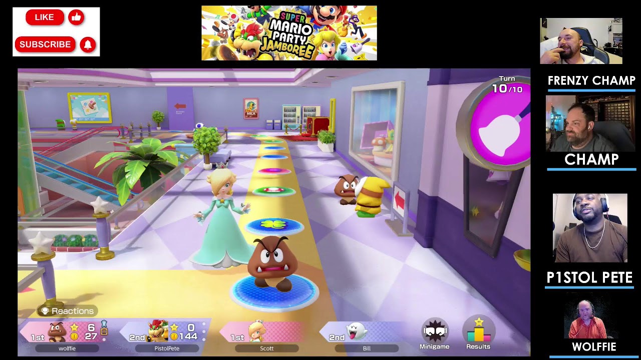 Mario Party Jamboree with friends HORIZONTAL