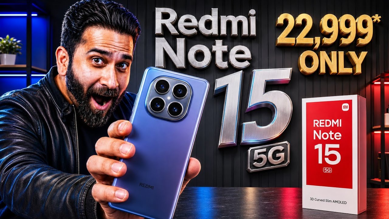 Redmi Note 15 5G Unboxing & First Look | 108MP OIS, 5520mAh & More | Born Creator