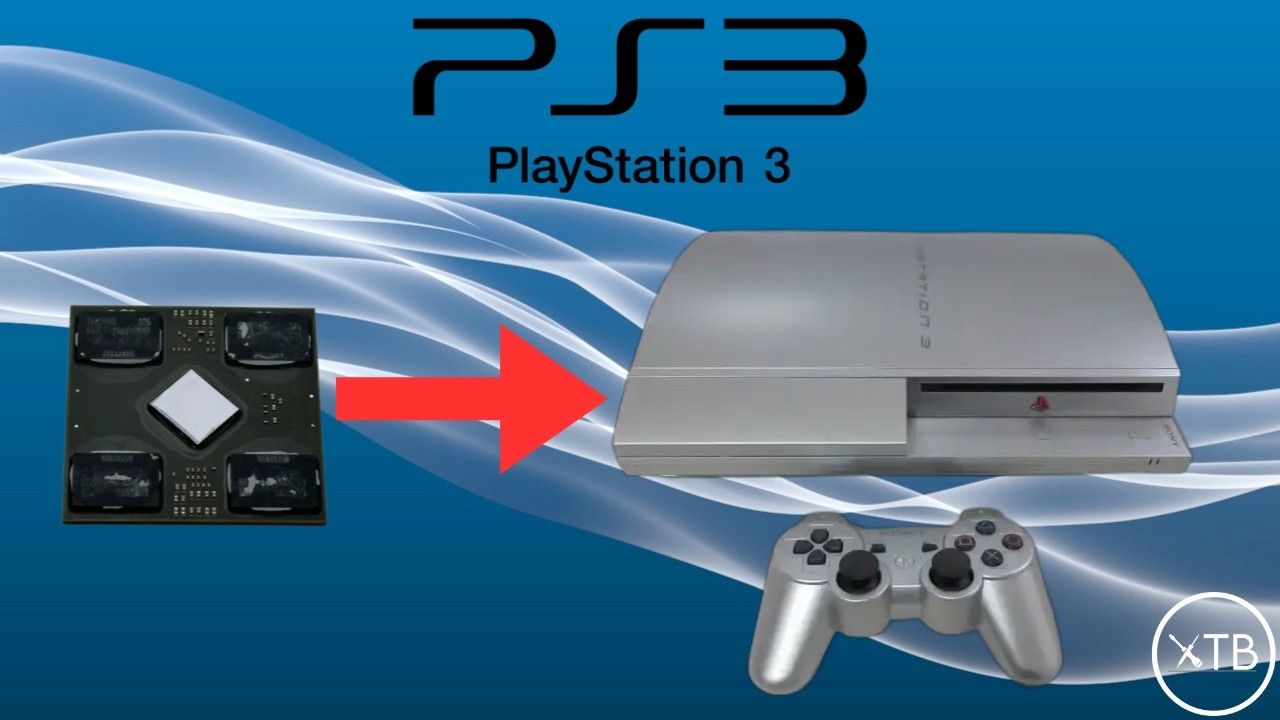 Attempting To Make A Satin Silver Playstation 3 Frankenstein Console!