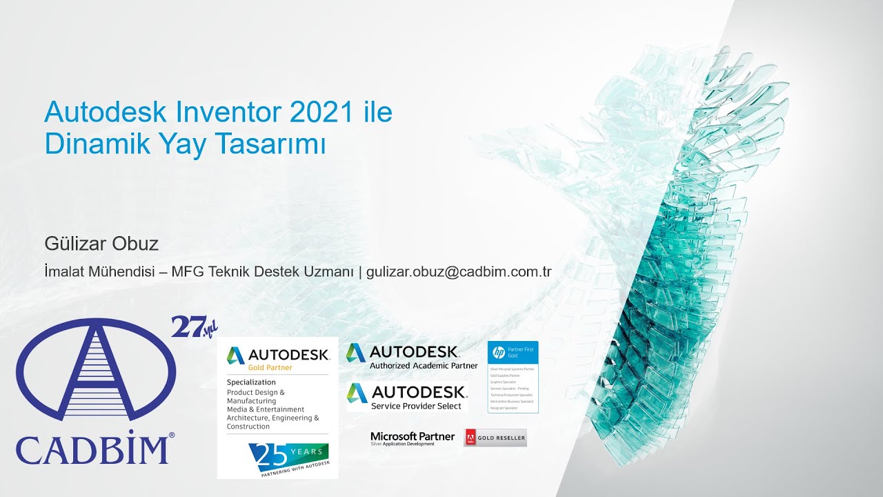 Autodesk Inventor 2021: Uyarlanabilir Yay (Adaptive Spring)