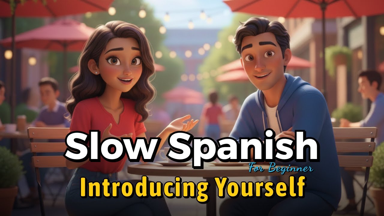 Introducing Yourself in Spanish  🎧 Easy Spanish Conversation for Beginners