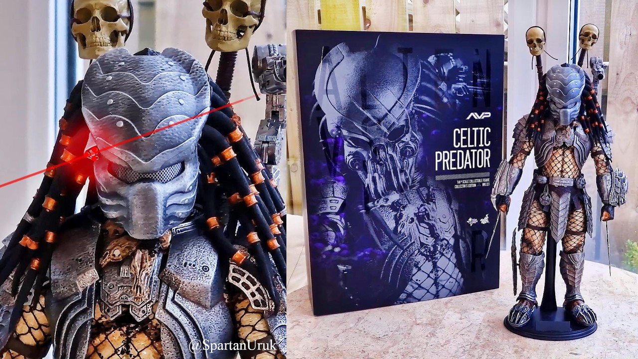 Hot Toys Alien Vs Predator Custom Chopper Predator 2.0 Figure Review