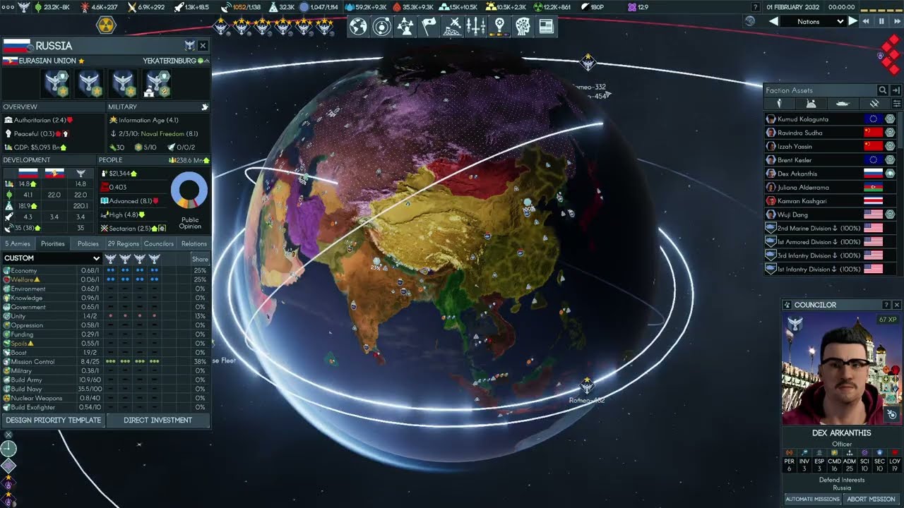 Terra Invicta: US into Mars Dyson Sphere, Part 40: PUPPY WRAPPING IMMINENT