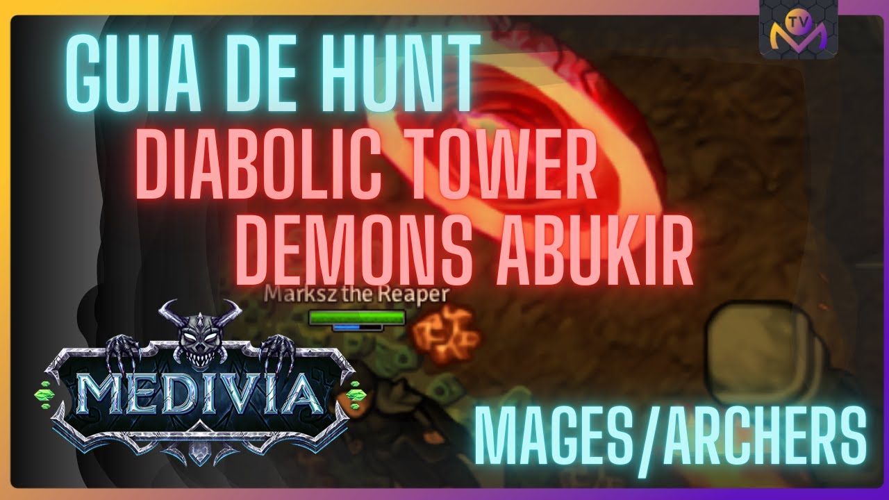 DIABOLIC TOWER - DEMONS ABUKIR - PARA MAGES E ARCHERS 250+