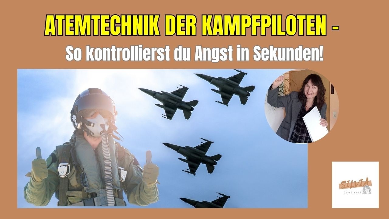 Die Atemtechnik der Kampfpiloten: So bleibst du in Stress & Angst handlungsfähig!