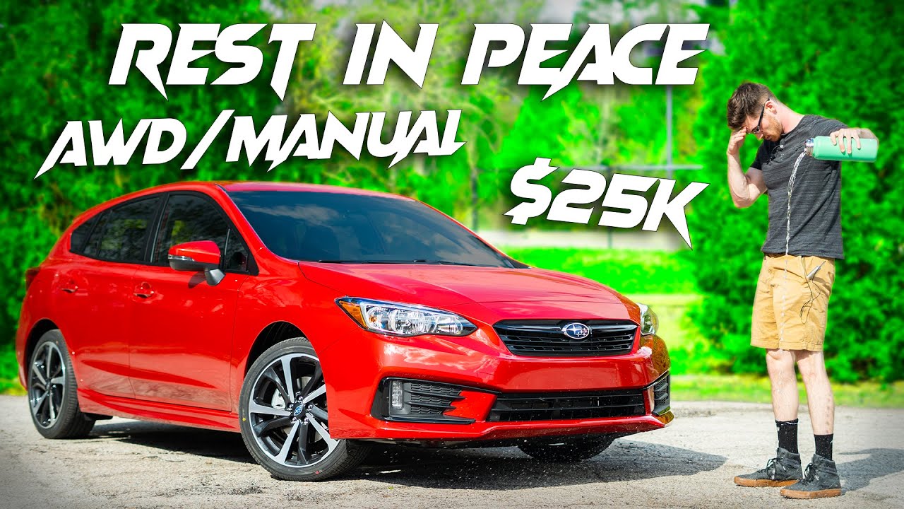 Subaru Impreza Sport 2023 года с 5-ступенчатой ​​механической коробкой передач / Ничего, кроме ув...
