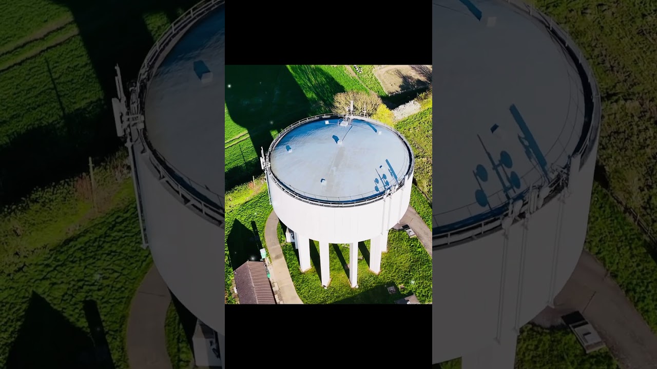 #WaterTower #UrbanLandscape #IndustrialBeauty #LocalLandmark #cambridgeshire #Skyline #structure