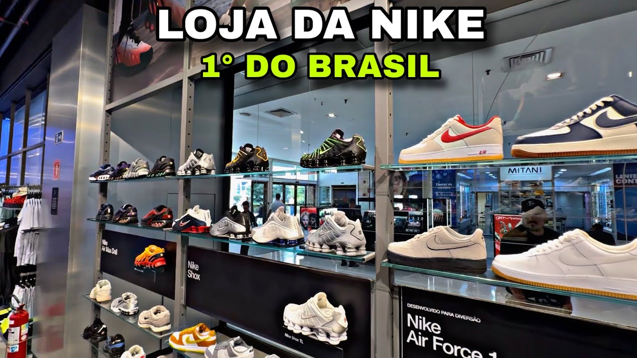 LOJA DA NIKE + EXCLUSIVA DO BRASIL | LANÇAMENTOS, EDIÇÕES LIMITADAS NÍVEL GLOBAL 