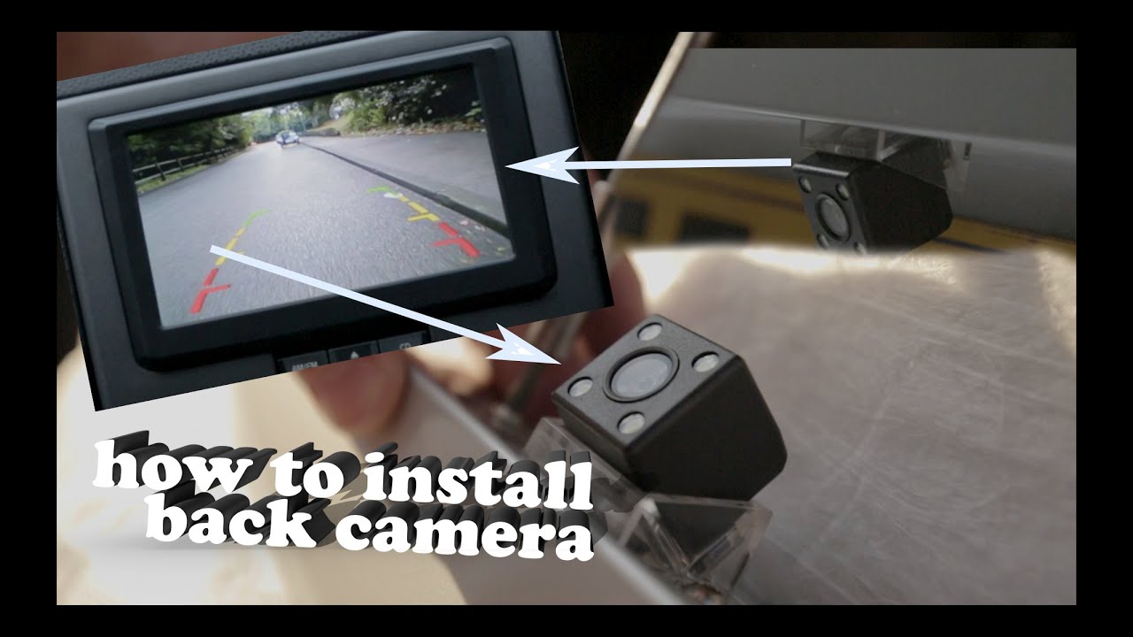 #Reversing #Camera #Volvo #s40 #2006 | How to Install Back Camera