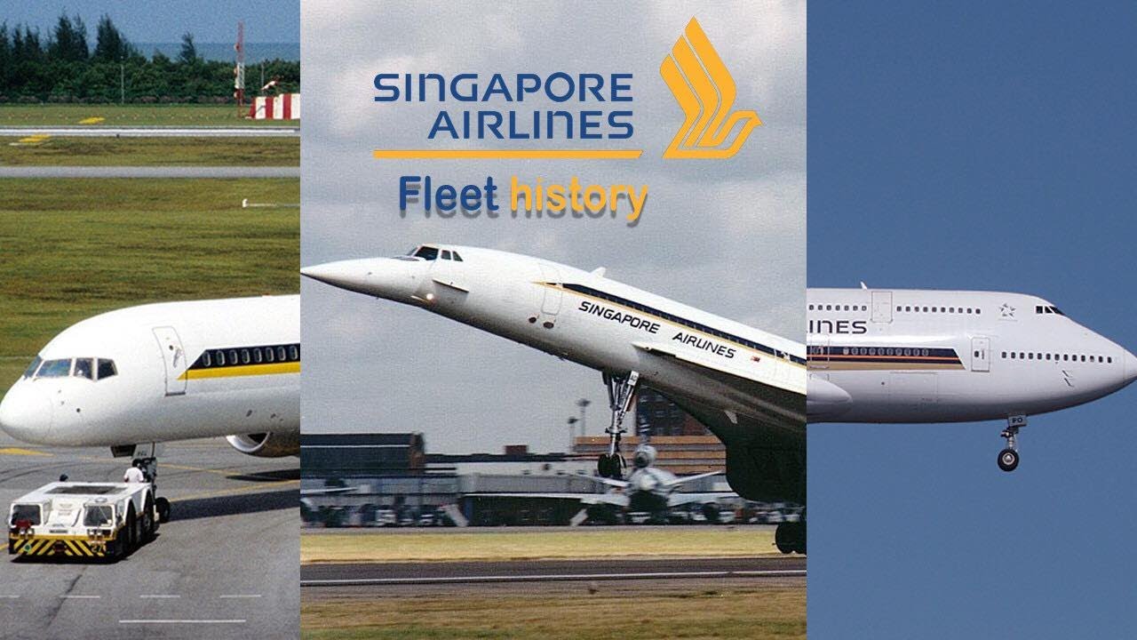 Singapore Airlines Historic Fleet (1972-2021)