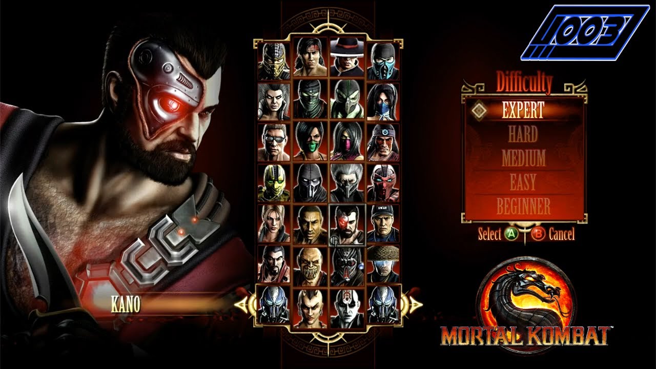Mortal Kombat 2011 Kano Arcade Ladder (Expert Difficulty)