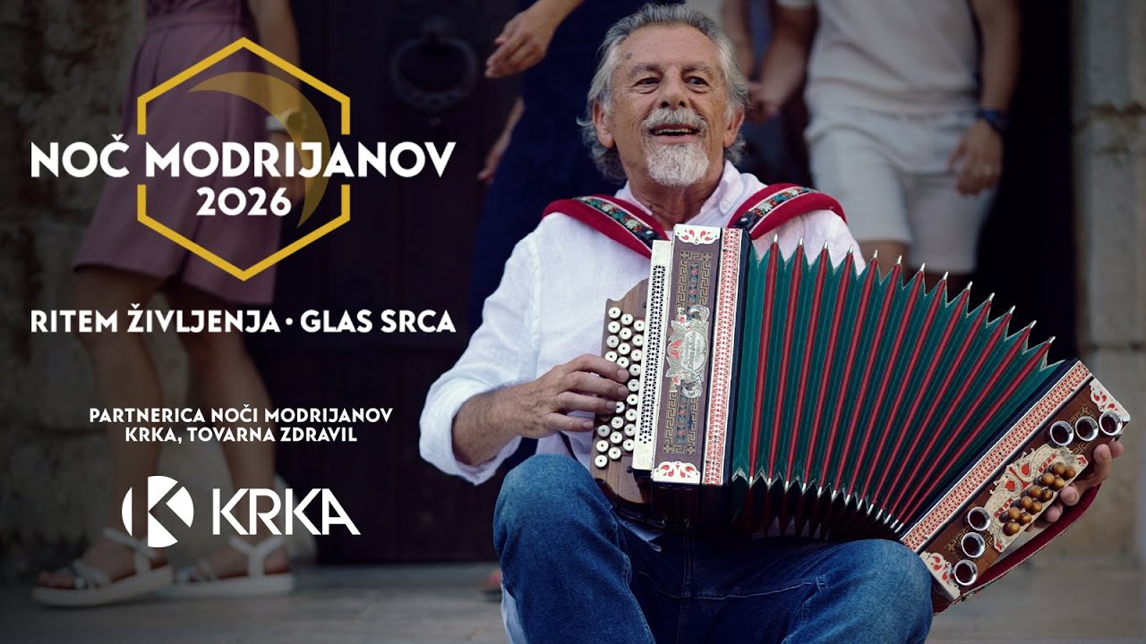 NOČ MODRIJANOV 2026 - RITEM ŽIVLJENJA, GLAS SRCA