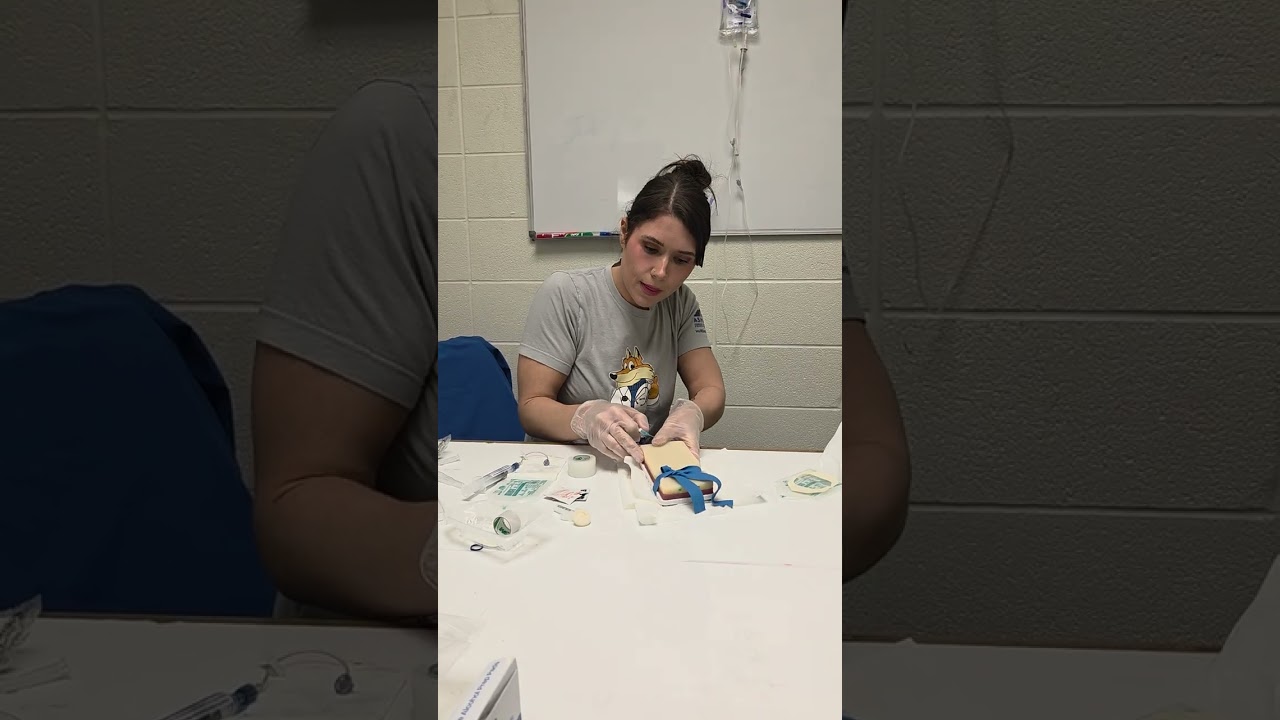 Initiating a peripheral IV