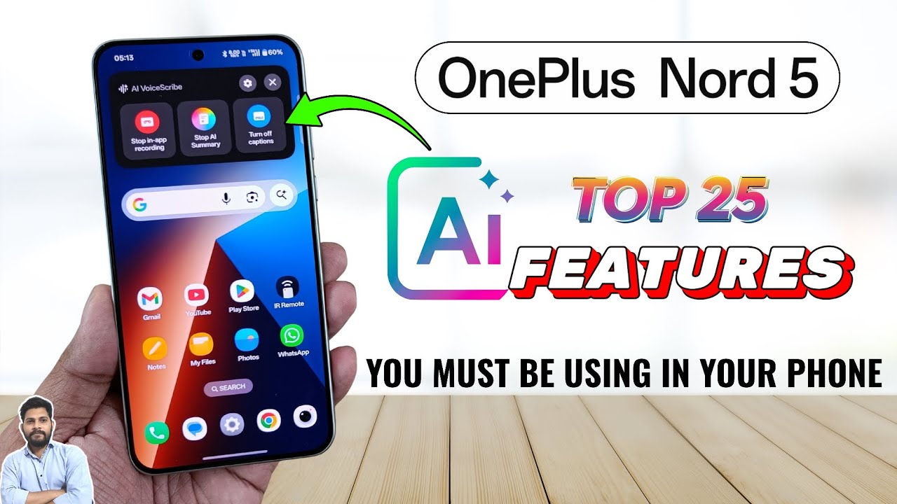 OnePlus Nord 5 : Top 25 AI Features You Must Be Using In Your Phone