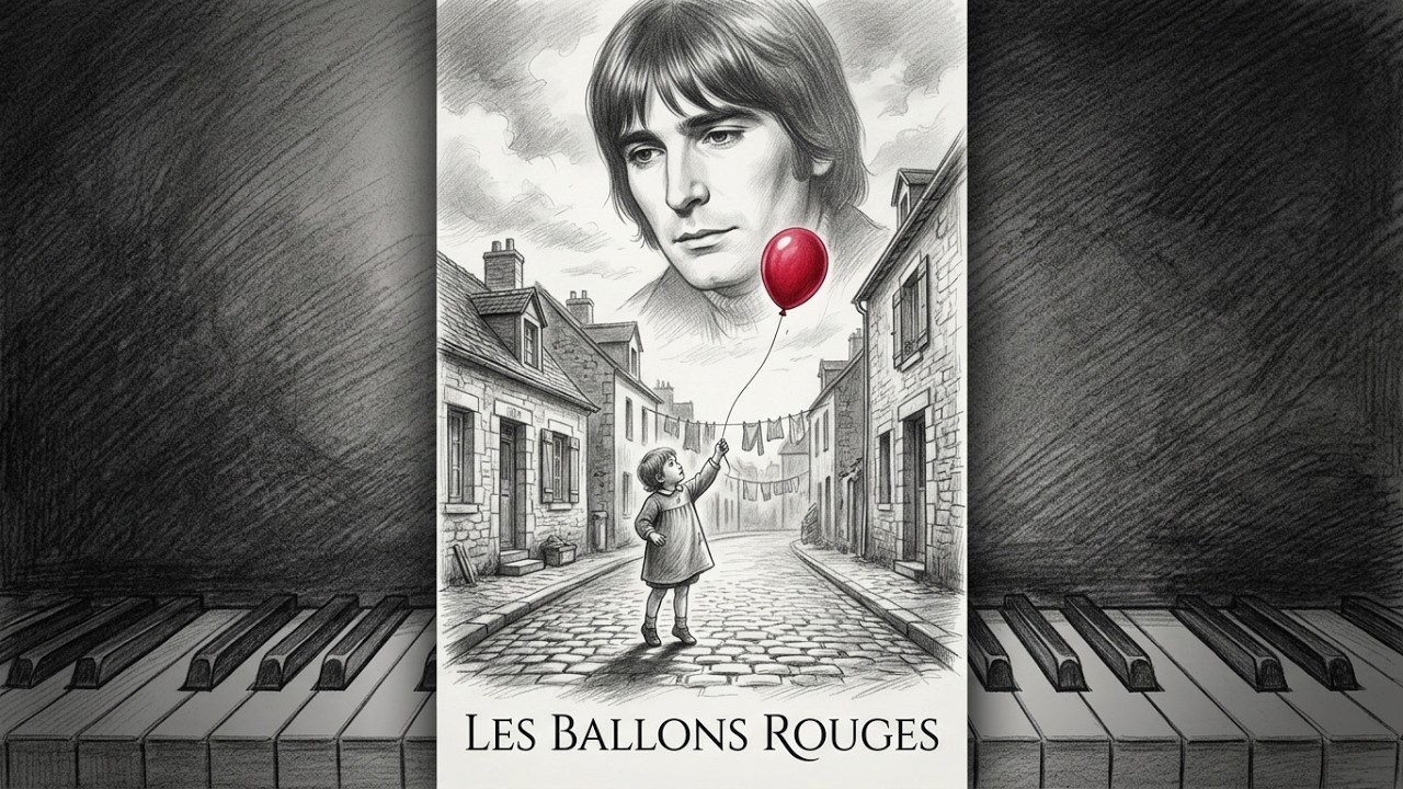 Serge Lama - Les Ballons Rouges - Piano + Partition