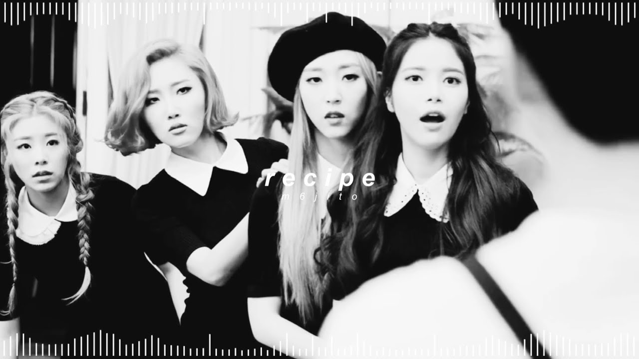 mamamoo - 나만의 recipe (recipe) ( 𝘀𝗹𝗼𝘄𝗲𝗱 + 𝗿𝗲𝘃𝗲𝗿𝗯 )