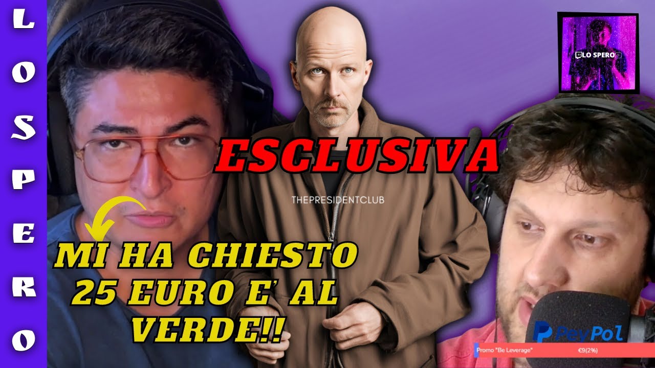 ESCLUSIVA SU MATTEO SABA: UN SUO EX AMICO SVELA DELLE CHICCHE INCREDIBILI IN LIVE DA GERMANO MILITE!
