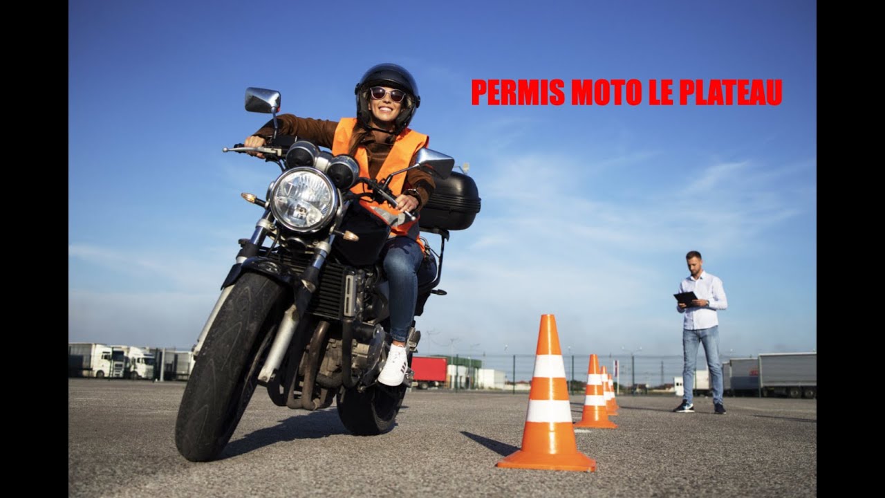 Permis moto l  LE PLATEAU l 2024 HD