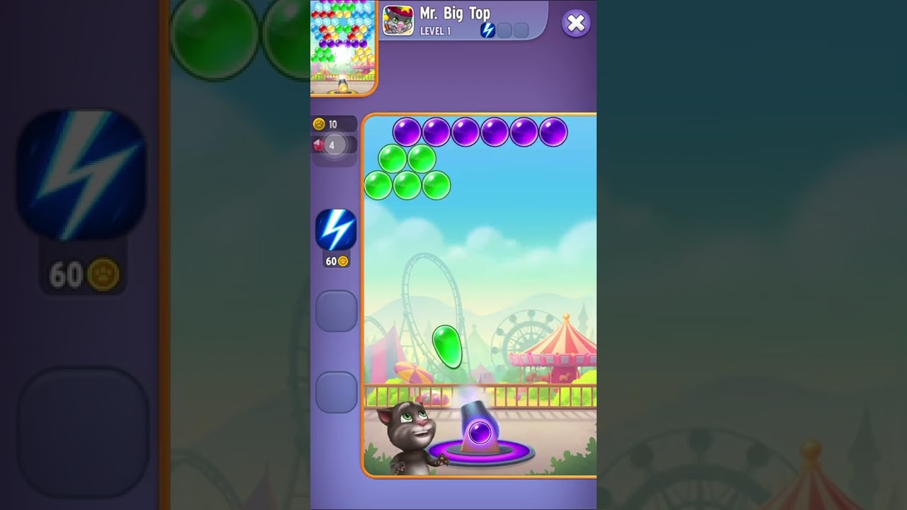 Talking Tom Bubble Shooter Speedrun