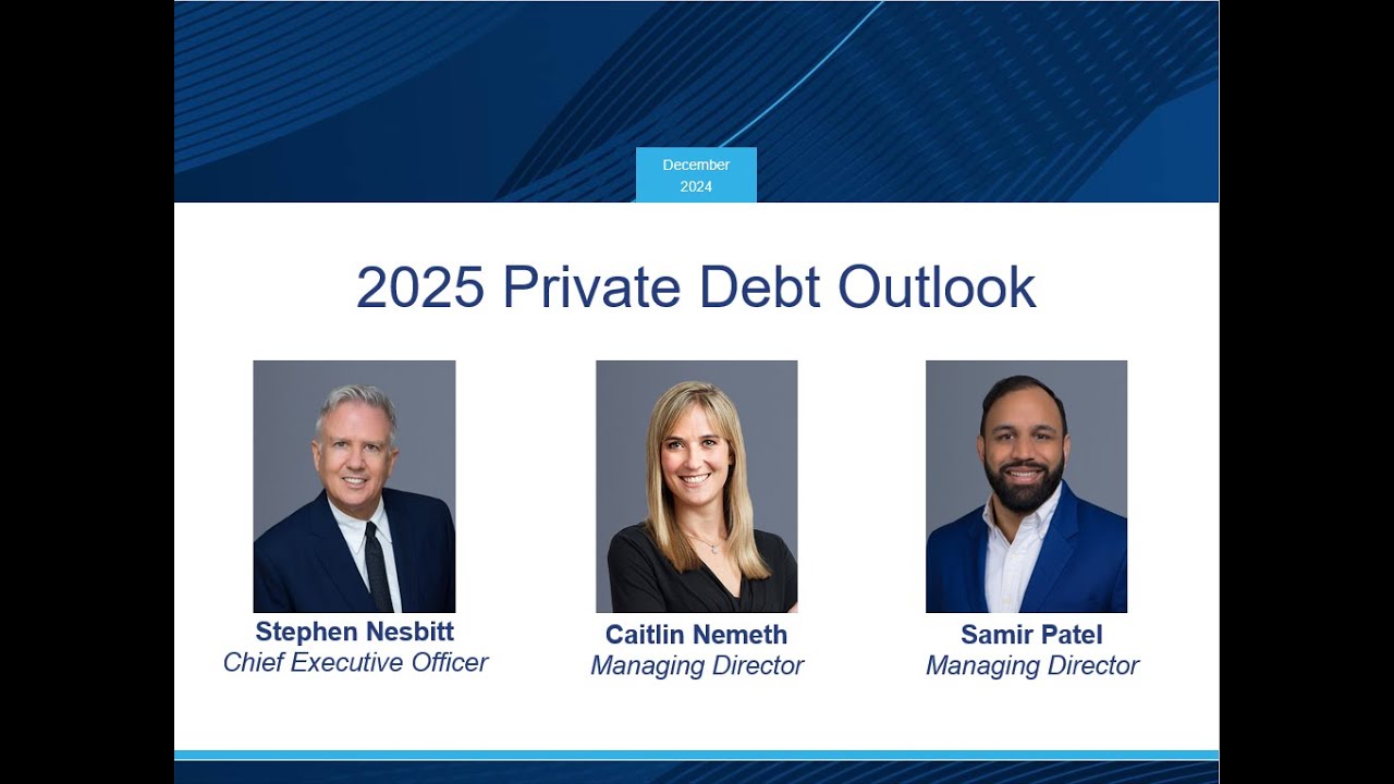2025 Private Debt Outlook