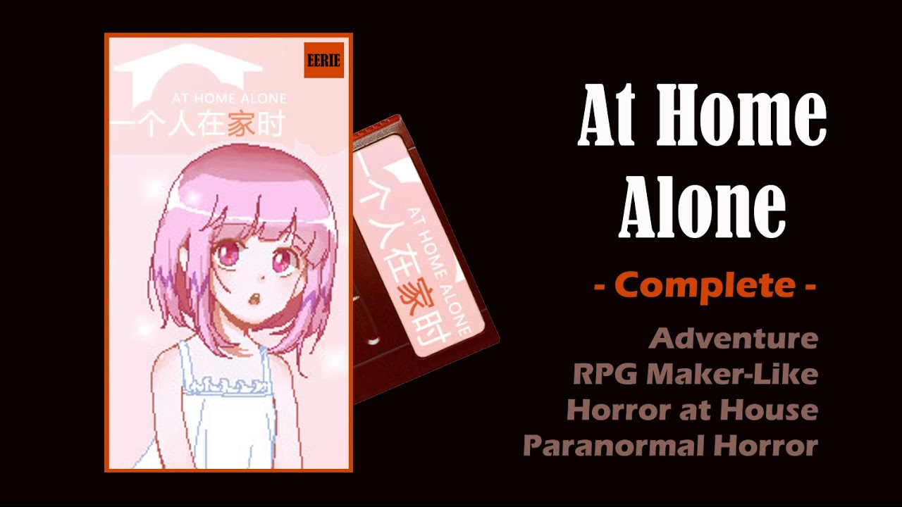 AT HOME ALONE (Cute Horror) FULL Longplay No Commentary