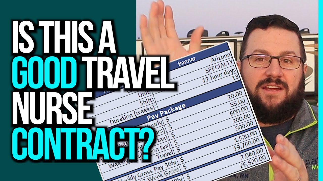 Is this a good Travel Nurse Contract? A Behind the Scenes Look