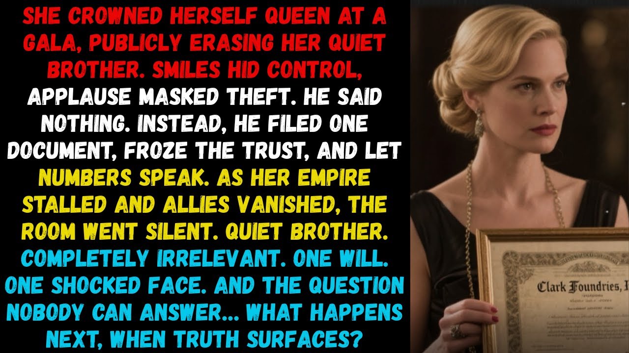 My Sister's 'You Know How Things Go' Dismissed Me — Until I Quietly Filed the Court Motion That…