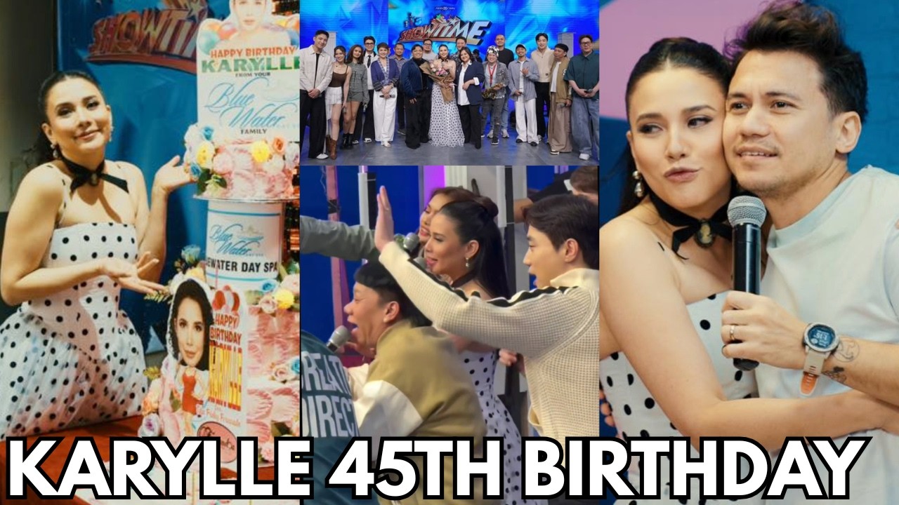 Karylle 45th Birthday NAIYAK sa SORPRESA ni Yael Yuzon at Its Showtime Family