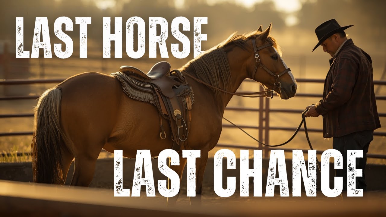 Nobody Wanted the Old Trail Horse... Until a Veteran Asked, “Can I Saddle Him Once?”