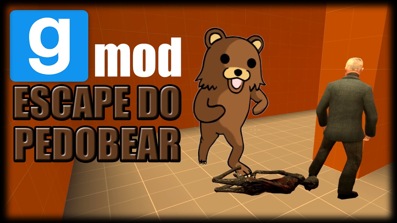 Playing Gmod - Escape from Pedobear