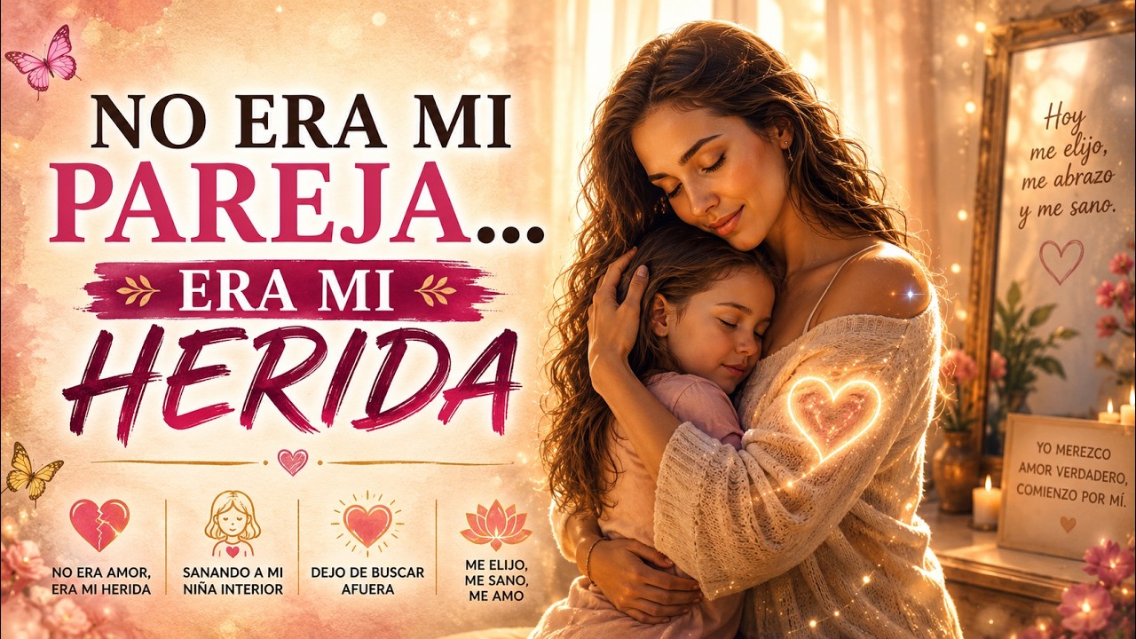 “Abrazando mi niña interior | Me doy lo que no recibí”