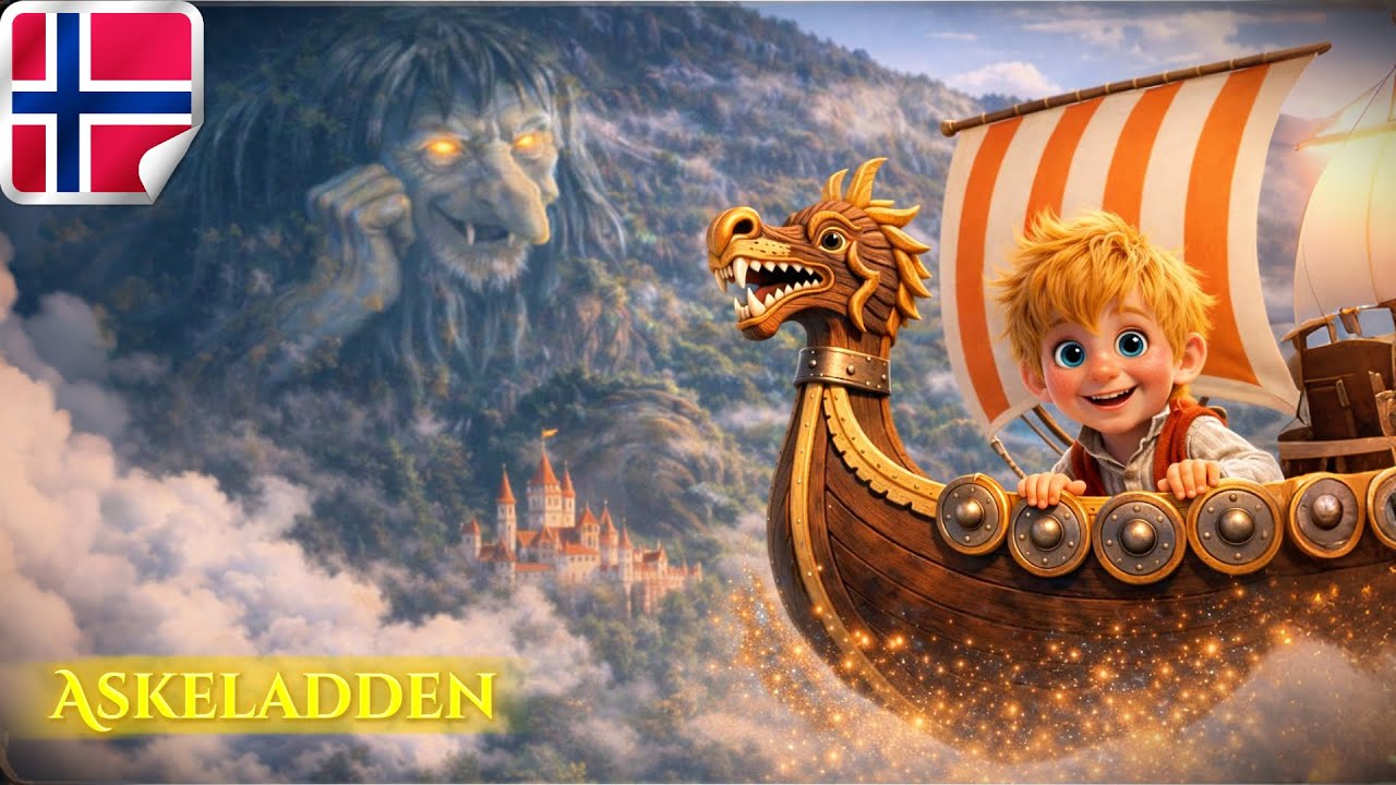 Askeladden og de gode hjelperne 🧙‍♂️✨ | Eventyr som sang🎶