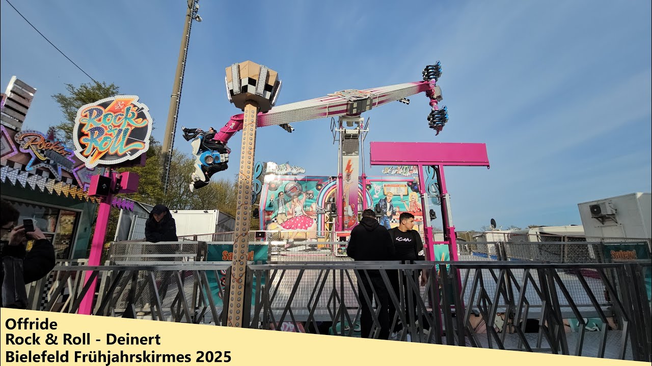 Rock & Roll - Deinert (Offride Video) Bielefeld Frühjahrskirmes 2025