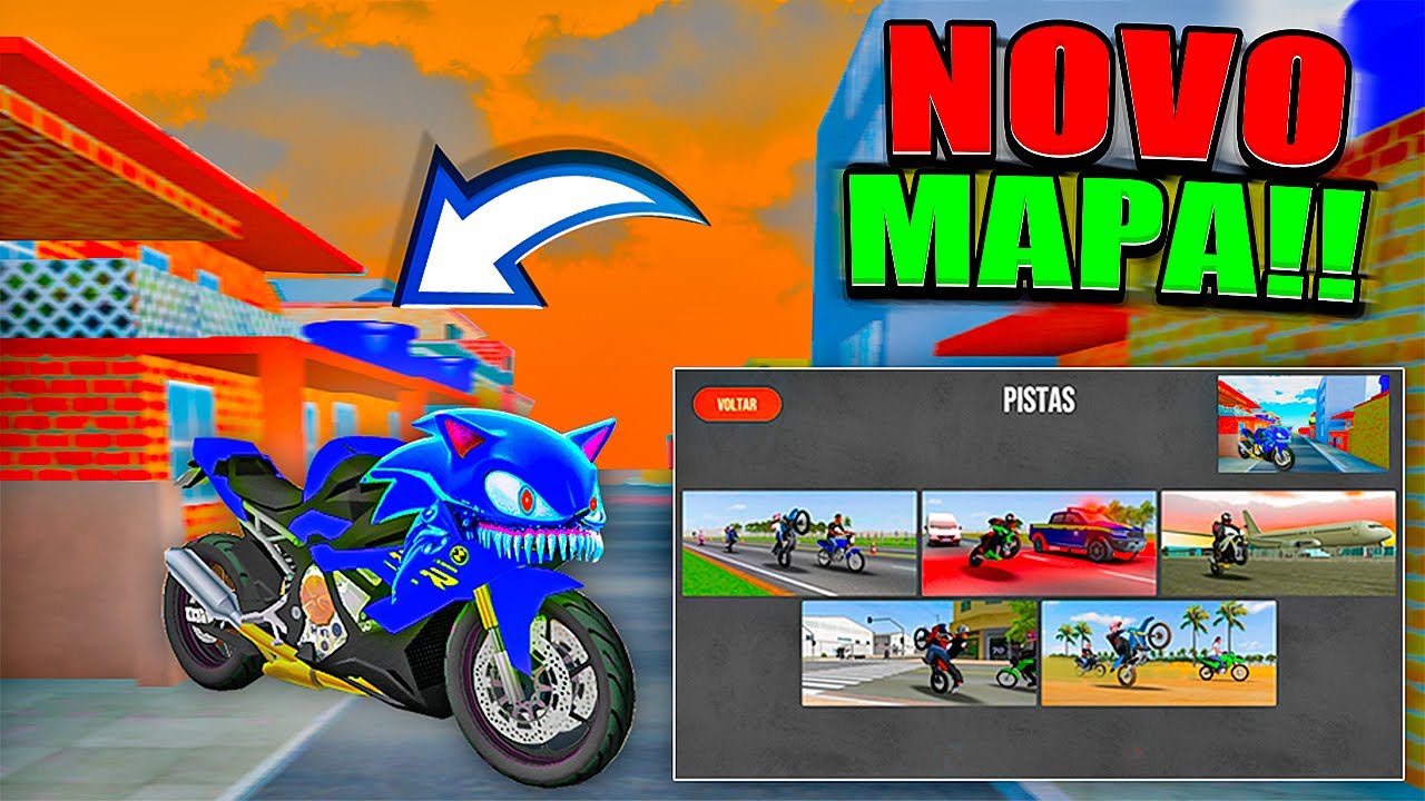 ¡SONIC MALVADO ESTABA ESCONDIDO EN ESTE MAPA! 😱🏍️