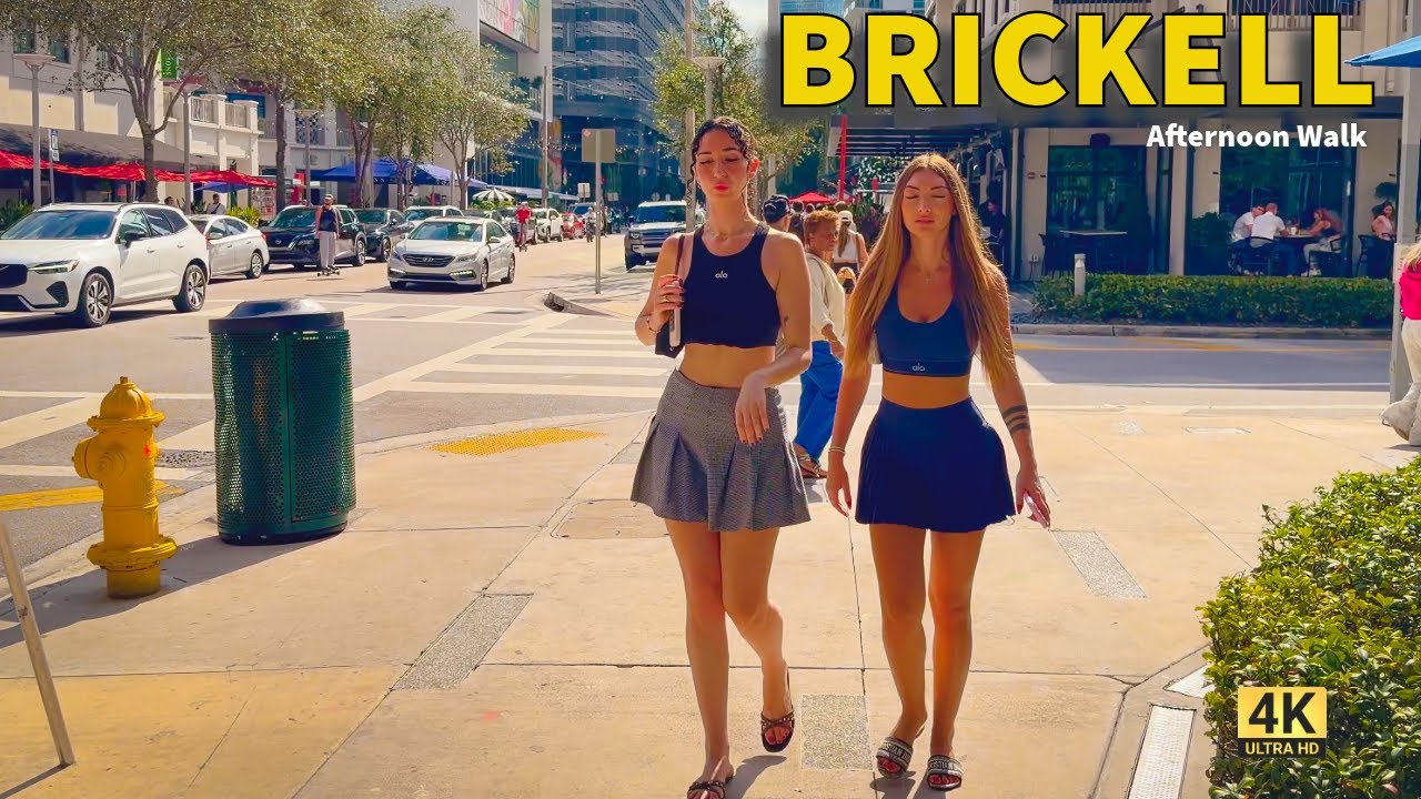 Brickell Miami Afternoon Walk ☀️ | Miami River Views & City Energy