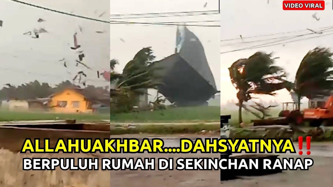 DETIK2 PUTING BELIUNG RANAPKAN BERPULUH RUMAH DI SEKINCHAN, SELANGOR