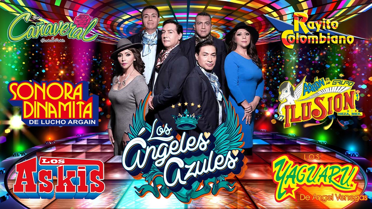 Cumbias Para Bailar Toda La Noche 💃 Los Ángeles Azules, Sonora Dinamita 🎶 Grandes Éxitos