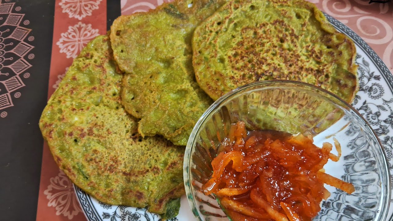 Oats-palak chilla recipe ||oats pancake||Healthy breakfast recipe