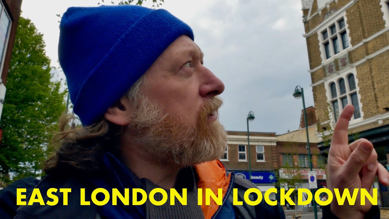 Leytonstone Lockdown Walk - East London (4K)