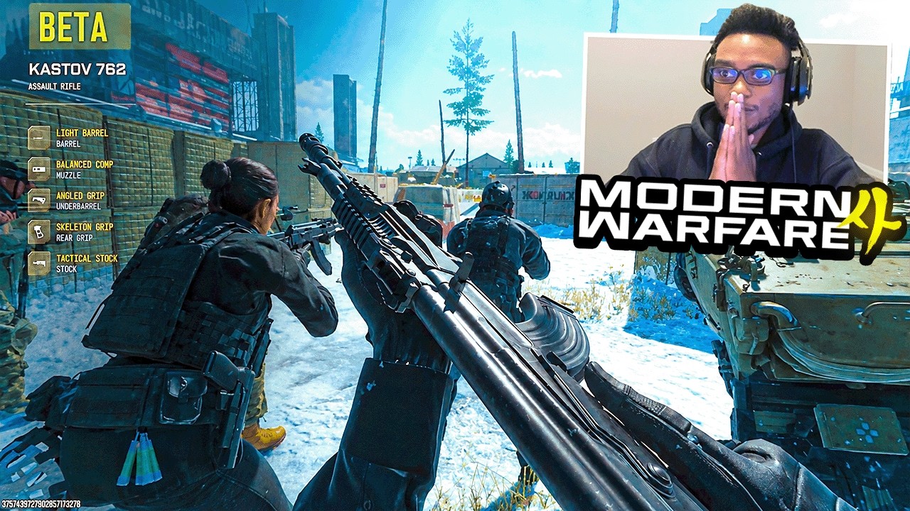 Бета-тестирование мультиплеера Modern Warfare 4 🔥 (Геймплей COD MW4)