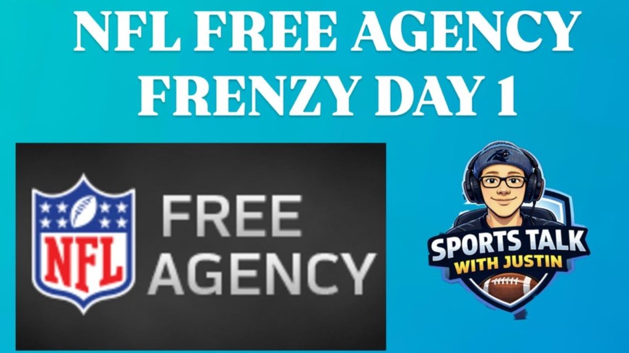 NFL FREE AGENCY FRENZY DAY 1!