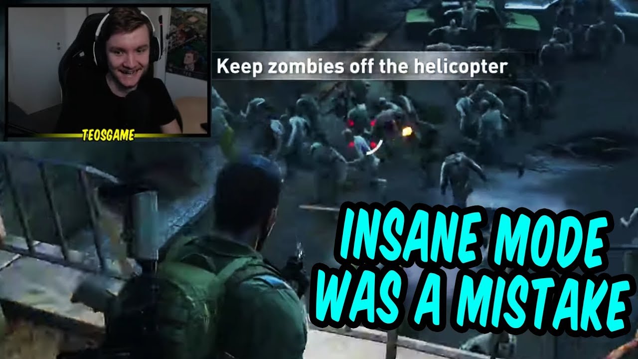 we played the same map on insane mode for 3 hours because none of us wanted to be p*ssies